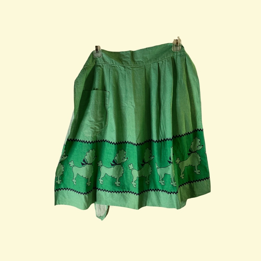 Vintage Reinvented Apron Machine Printed Design‎ Excellent Condition